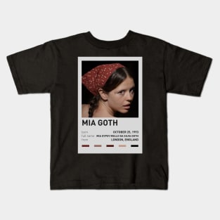 Mia Goth Kids T-Shirt